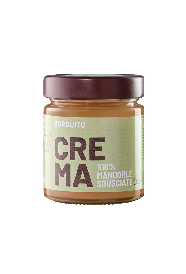 borduito crema mandorle sgusciate bio